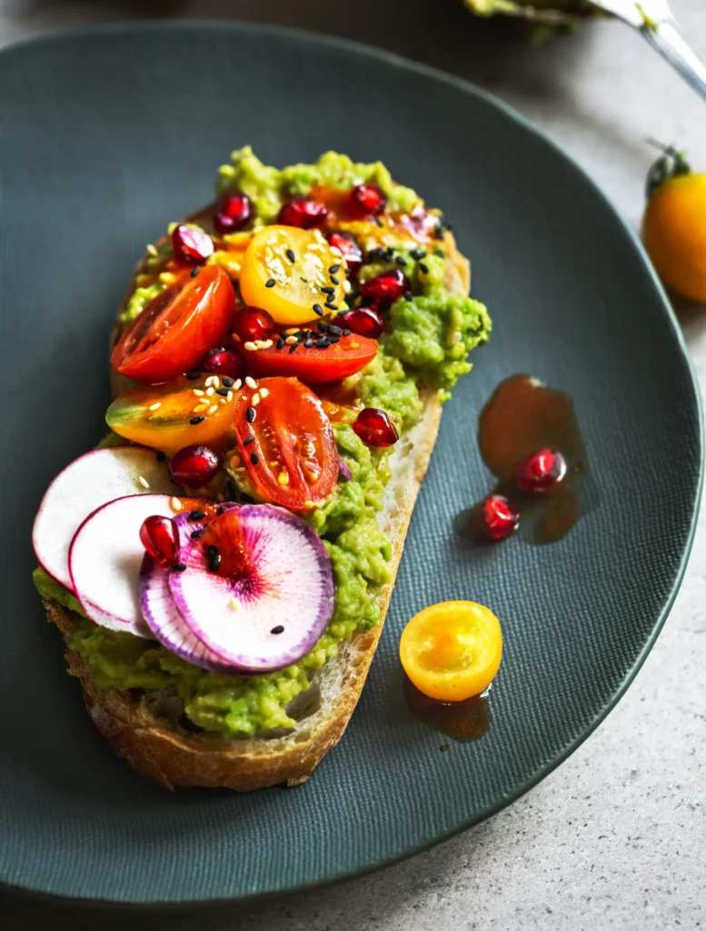 vegan ontbijt avocado toast